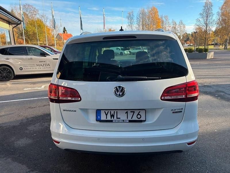 Begagnad VW Sharan GT 184 HK (135 kW) 2017 Vit Minibuss