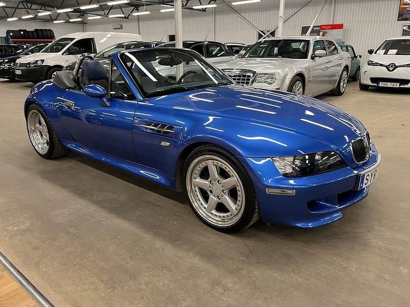 Begagnad BMW Z3 M 321 HK (236 kW) 1998 Blå Cab