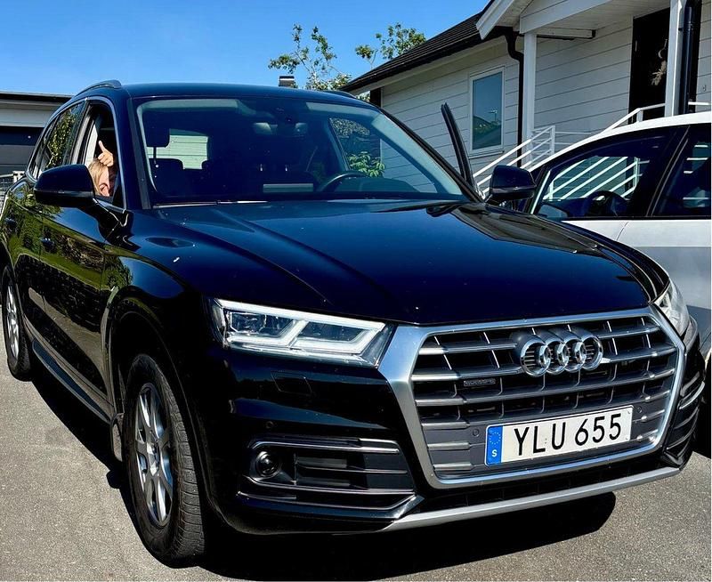 Svart Begagnad 2018 Audi Q5 Comfort SUV | 282 000 kr (Bra pris) - Bild 1/4