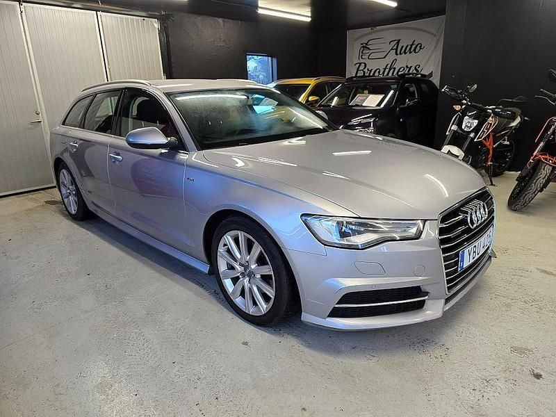 Silver Begagnad 2016 Audi A6 Ambition Kombi | 180 000 kr (Marknadspris) - Bild 1/4