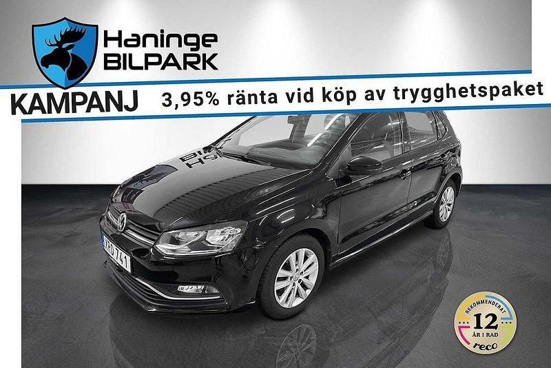 Svart Begagnad 2015 VW Polo Halvkombi | 99 900 kr (Marknadspris) - Bild 1/2