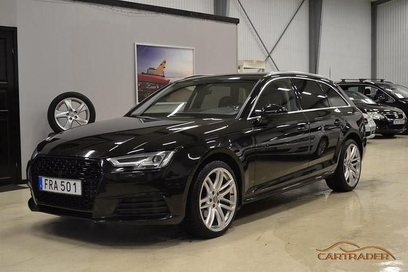 Begagnad Audi A4 190 HK (139 kW) 2016 Svart Kombi
