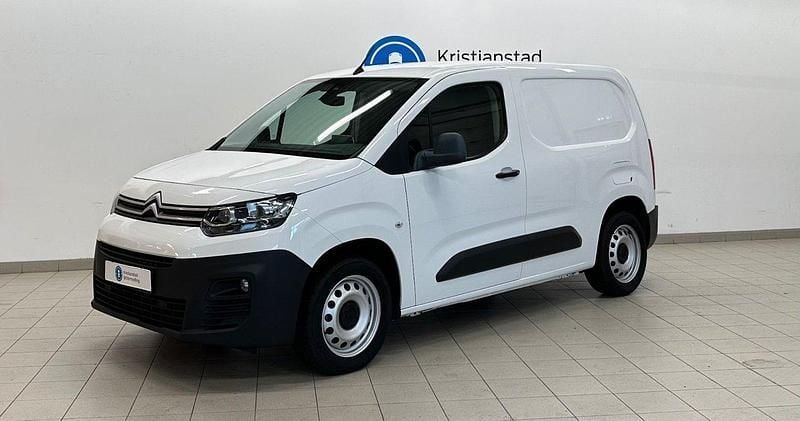 Vit Begagnad 2019 Citroën Berlingo Van | 122 000 kr (Marknadspris) - Bild 1/4