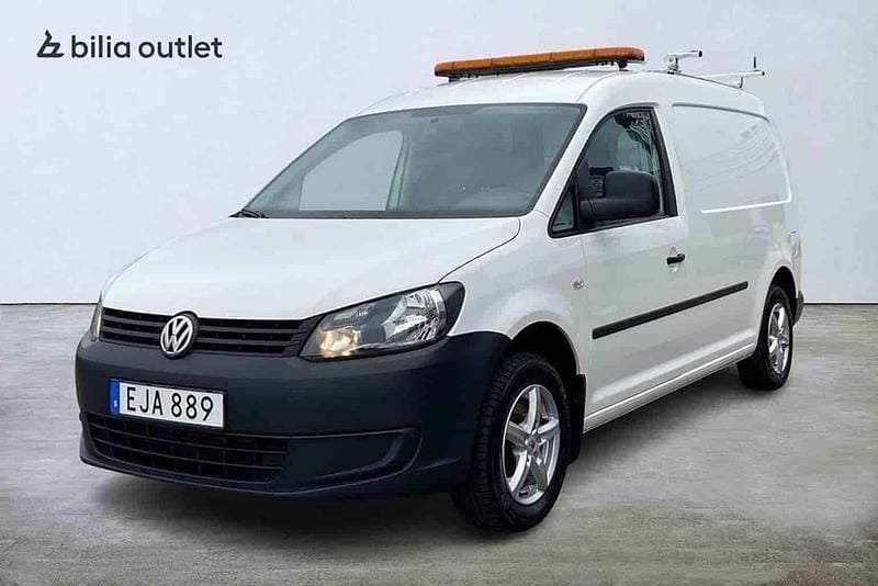 Vit Begagnad 2015 VW Caddy Maxi Minibuss | 79 900 kr (Superpris) - Bild 1/1