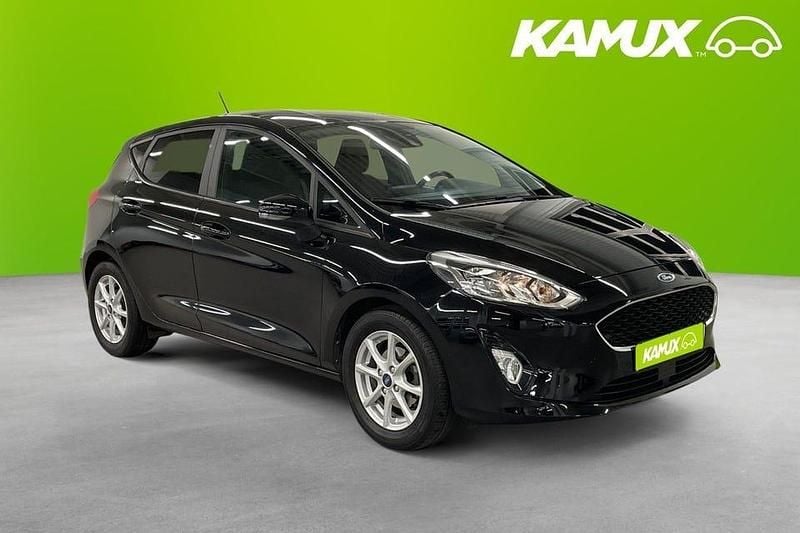 Begagnad Ford Fiesta Trend 101 HK (74 kW) 2019 Svart Halvkombi