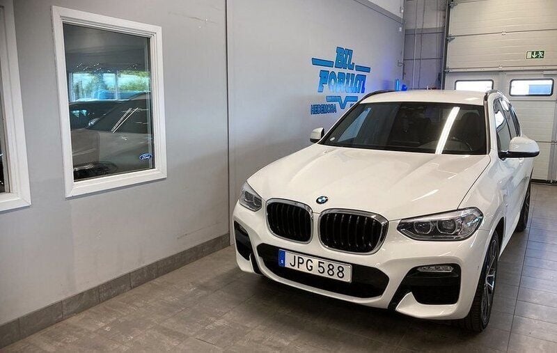 Begagnad BMW X3 M Sport 191 HK (140 kW) 2018 Vit SUV
