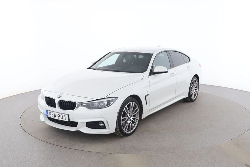 Vit Begagnad 2018 BMW 430 Gran Coupé M Sport Sportkupé | 277 000 kr (Marknadspris) - Bild 1/4