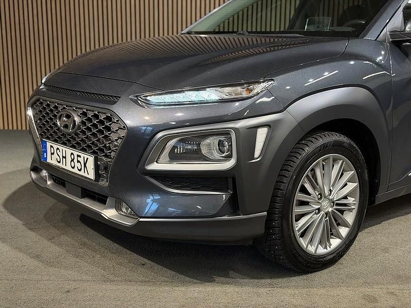 Begagnad Hyundai Kona Premium 177 HK (130 kW) 2020 Grå SUV