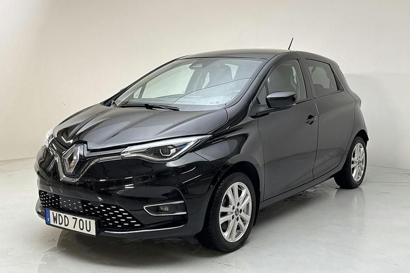 Svart Begagnad 2020 Renault Zoe Intens Halvkombi | 149 900 kr (Bra pris) - Bild 1/4