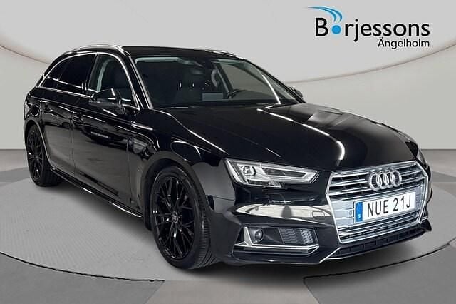 Brilliantsvart Begagnad 2019 Audi A4 Sport Kombi | 259 000 kr (Dyr) - Bild 1/4