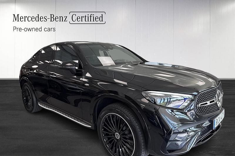 Begagnad Mercedes GLC300e 2025 Svart Sportkupé