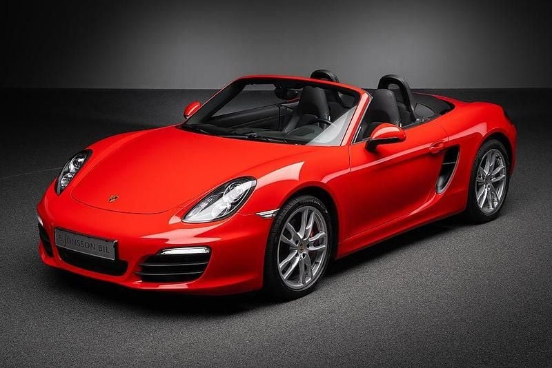 Röd Begagnad 2013 Porsche Boxster S Cab | 559 000 kr - Bild 1/4