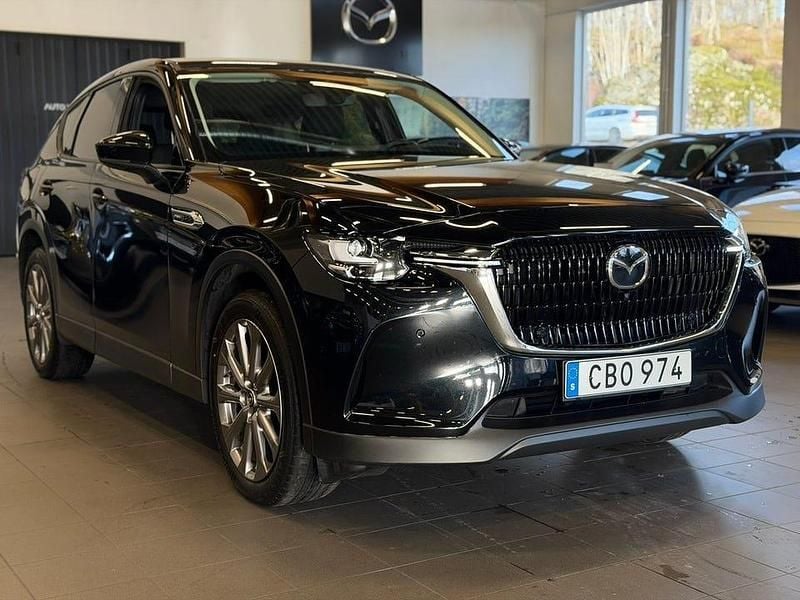 Begagnad Mazda CX-60 Exclusive-Line 326 HK (239 kW) 2023 Jet black SUV
