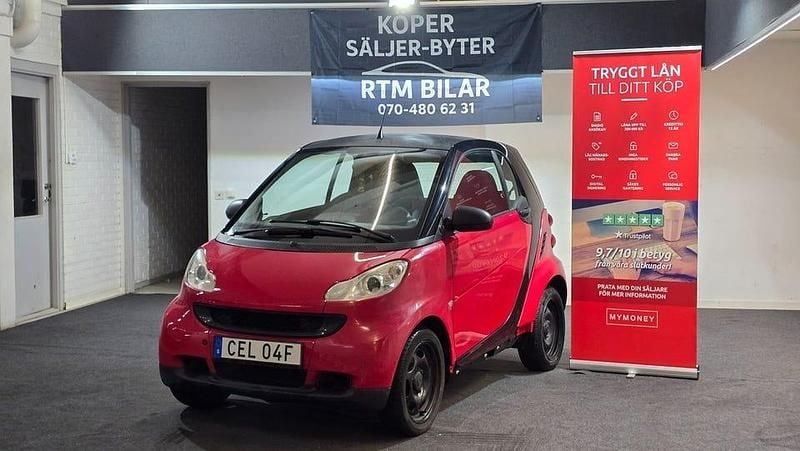 Begagnad Smart ForTwo Coupé 45 HK (33 kW) 2009 Röd Sportkupé