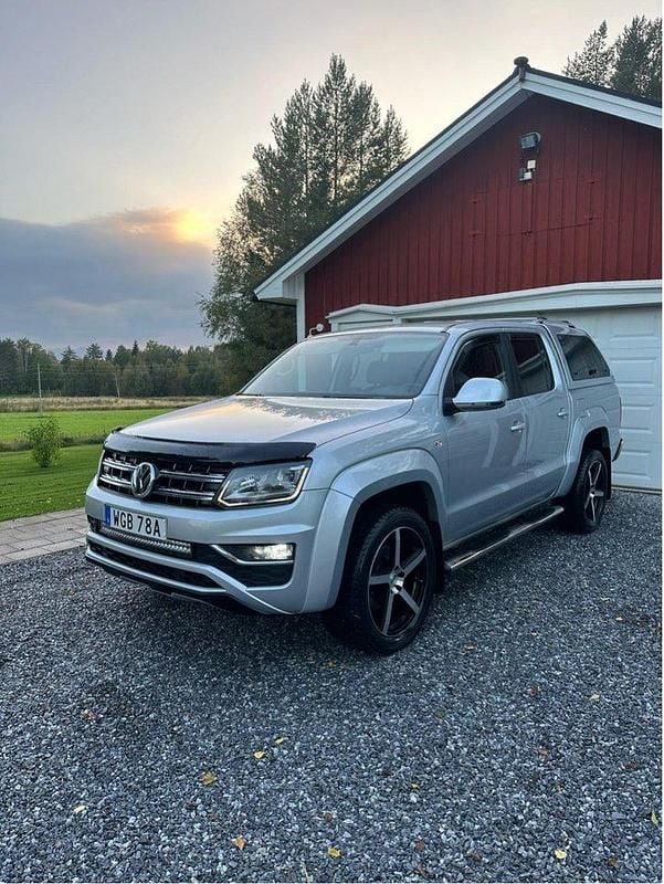 Silver Begagnad 2020 VW Amarok Highline Pickup | 315 000 kr (Marknadspris) - Bild 1/4