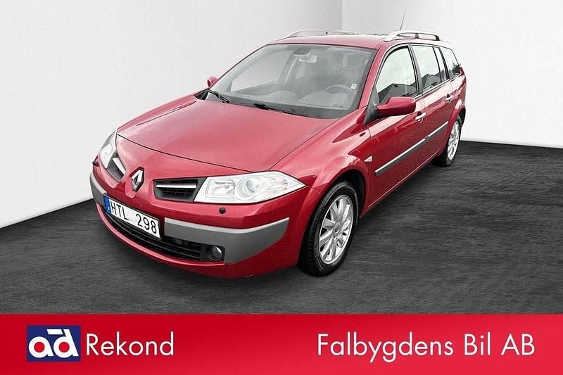 Röd Begagnad 2008 Renault Mégane GrandTour Kombi | 24 900 kr (Marknadspris) - Bild 1/4