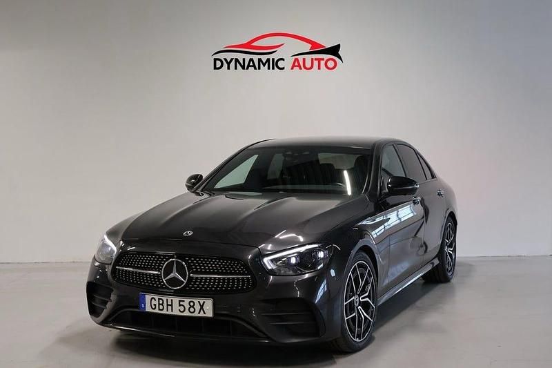 Begagnad Mercedes E220 AMG line 194 HK (142 kW) 2021 Grå Sedan