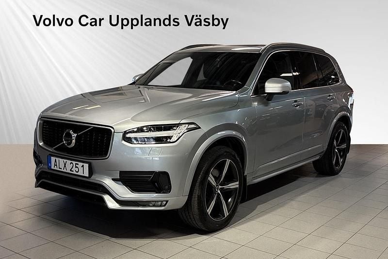 Silver Begagnad 2017 Volvo XC90 R-Design SUV | 449 900 kr (Dyr) - Bild 1/4