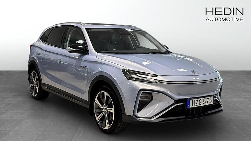 Blå (blue) Begagnad 2022 MG Marvel R Luxury SUV | 269 900 kr - Bild 1/4
