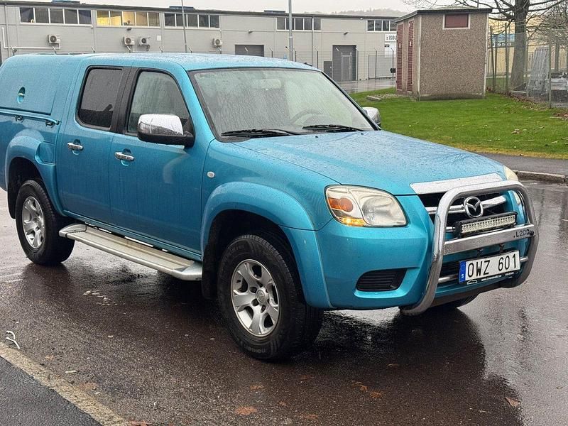 Blå Begagnad 2010 Mazda BT-50 Pickup | 59 900 kr - Bild 1/4