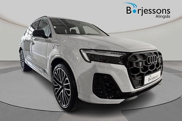 Vit Ny 2025 Audi Q7 S-Line SUV | 1 274 300 kr - Bild 1/4