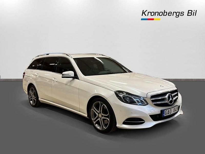 Begagnad Mercedes E250 Avantgarde 211 HK (155 kW) 2014 Vit Kombi