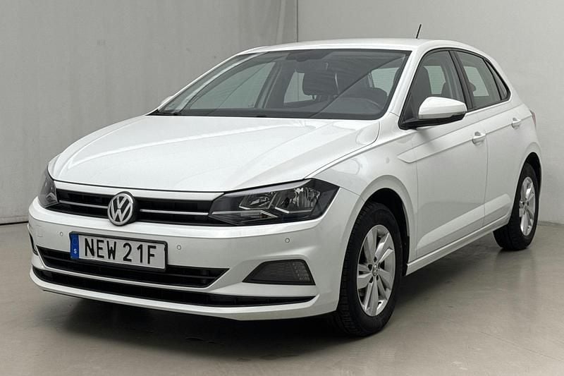 Vit Begagnad 2020 VW Polo | 109 000 kr (Bra pris) - Bild 1/4