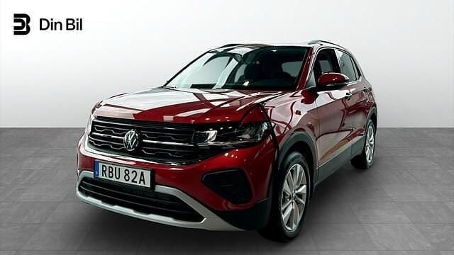 Röd Ny 2025 VW T-Cross Life SUV | 329 200 kr (Marknadspris) - Bild 1/3