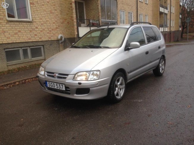 Såld Mitsubishi Space Star 1,3 01, begagnad 2001, 14.000