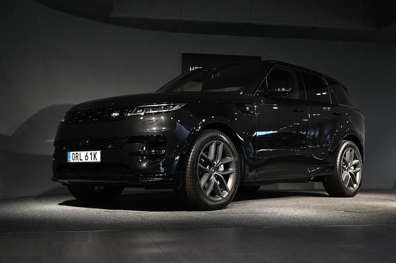Svart (black) Ny 2025 Land Rover Range Rover Sport SE Dynamic SUV | 1 385 900 kr - Bild 1/4