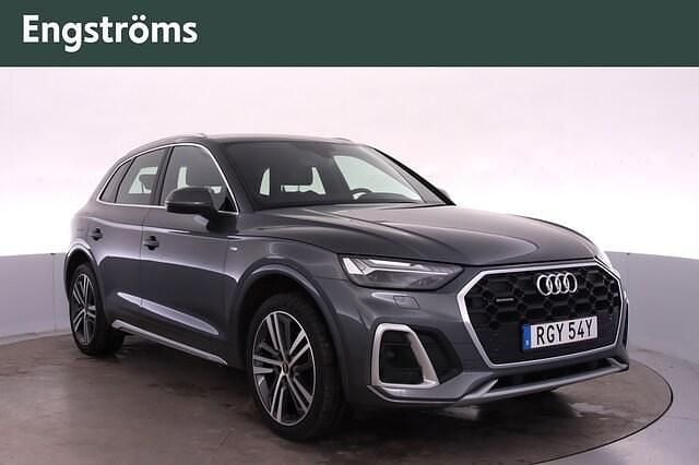 Grå Begagnad 2020 Audi Q5 S-Line SUV | 409 000 kr (Lite dyr) - Bild 1/4