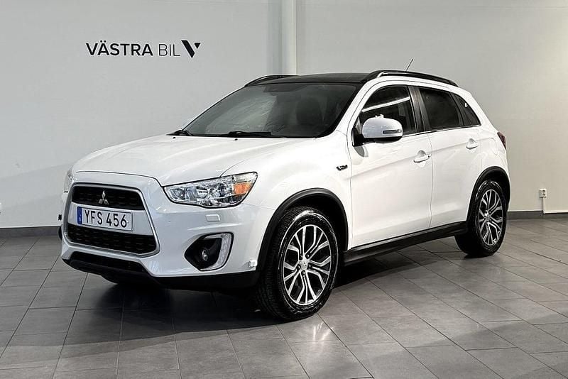 Vit Begagnad 2016 Mitsubishi ASX SUV | 129 900 kr (Marknadspris) - Bild 1/4