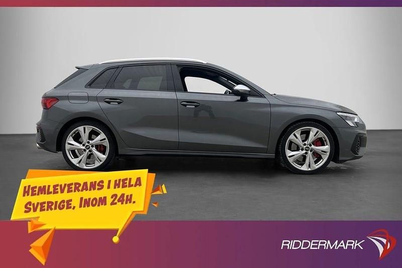 Grå Begagnad 2021 Audi S3 Sportback Halvkombi | 389 900 kr - Bild 1/3