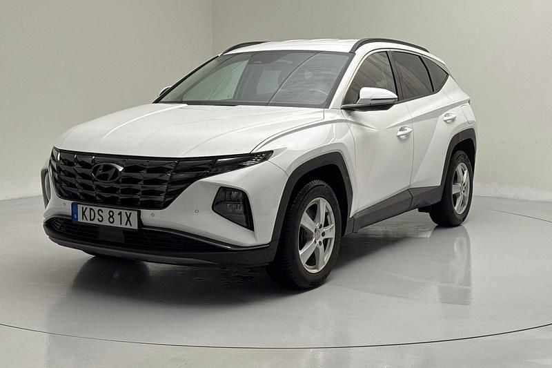 Vit Begagnad 2021 Hyundai Tucson Essential SUV | 235 000 kr (Superpris) - Bild 1/4