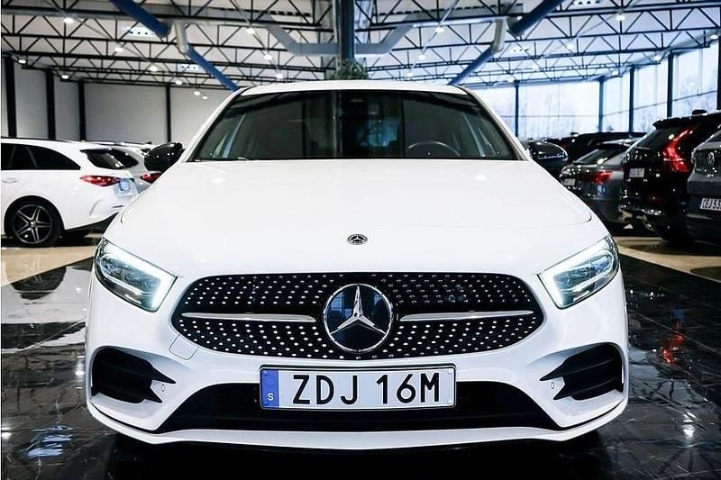 Begagnad Mercedes A250 218 HK (160 kW) 2022 Vit Sedan