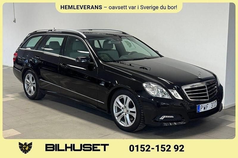 Begagnad Mercedes E350 Avantgarde 231 HK (169 kW) 2010 Svart Kombi