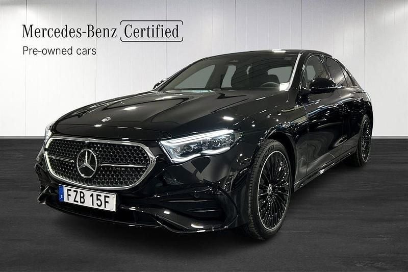 Begagnad Mercedes E300 Advanced Plus 197 HK (144 kW) 2025 Svart Sedan