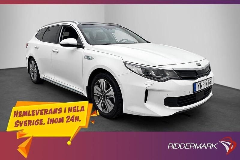 Begagnad Kia Optima Advance 205 HK (150 kW) 2018 Vit Kombi
