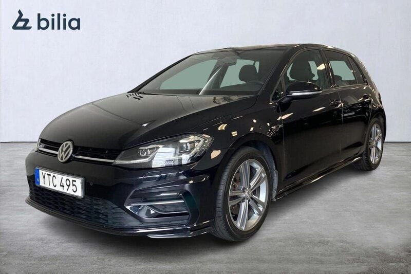Svart Begagnad 2018 VW Golf VII GT Halvkombi | 179 900 kr (Marknadspris) - Bild 1/3