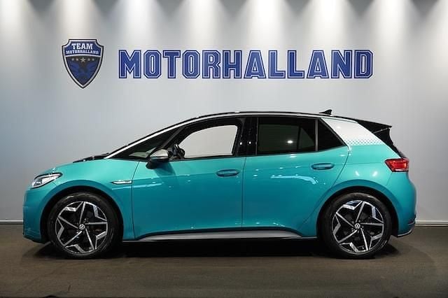 Grön Begagnad 2020 VW ID.3 Pro Performance Halvkombi | 259 900 kr (Marknadspris) - Bild 1/4