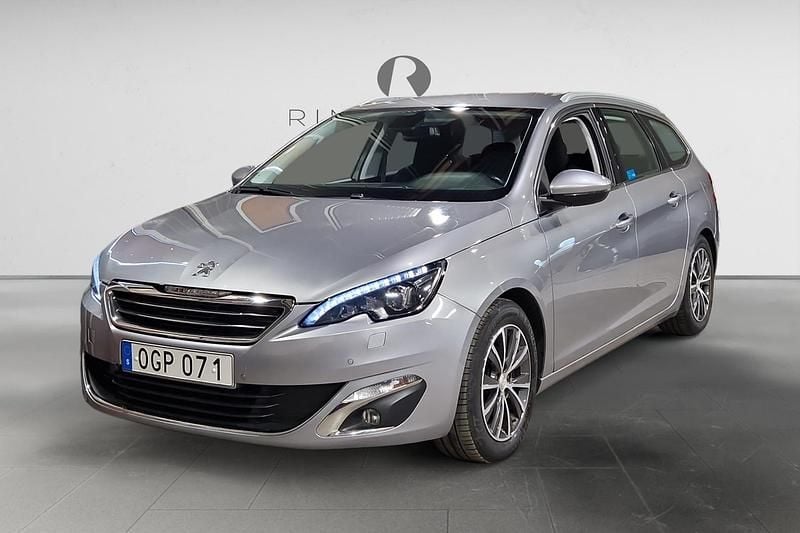 Begagnad Peugeot 308 SW Allure 120 HK (88 kW) 2016 Grå Kombi
