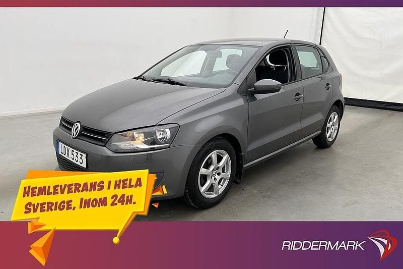Begagnad VW Polo 86 HK (63 kW) 2010 Mgrå Halvkombi