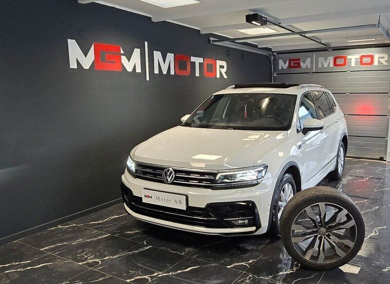 Vit Begagnad 2018 VW Tiguan Allspace GT SUV | 329 900 kr (Dyr) - Bild 1/4