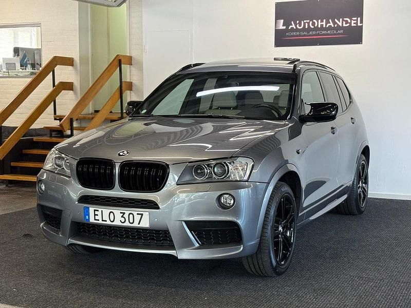 Grå Begagnad 2013 BMW X3 M Sport SUV | 219 900 kr - Bild 1/4
