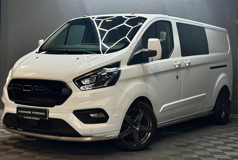 Vit Begagnad 2018 Ford Transit Custom Van | 229 900 kr - Bild 1/4