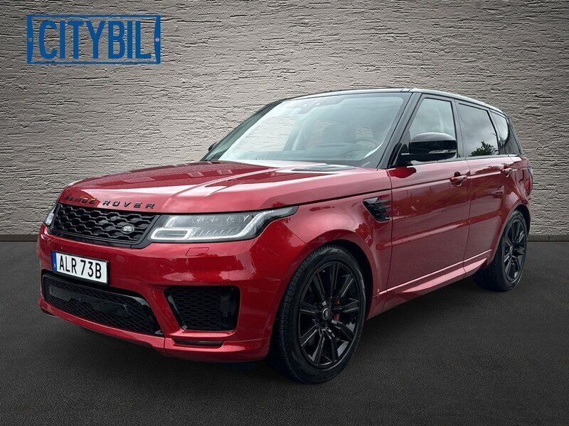 Röd Begagnad 2020 Land Rover Range Rover Sport HSE SUV | 549 900 kr (Superpris) - Bild 1/4