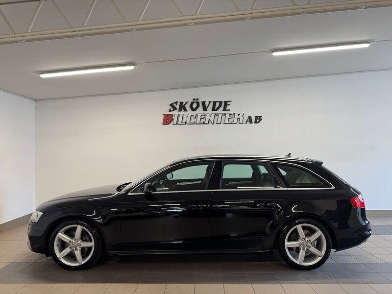 Svart Begagnad 2014 Audi A4 S-Line Kombi | 112 500 kr (Lite dyr) - Bild 1/4