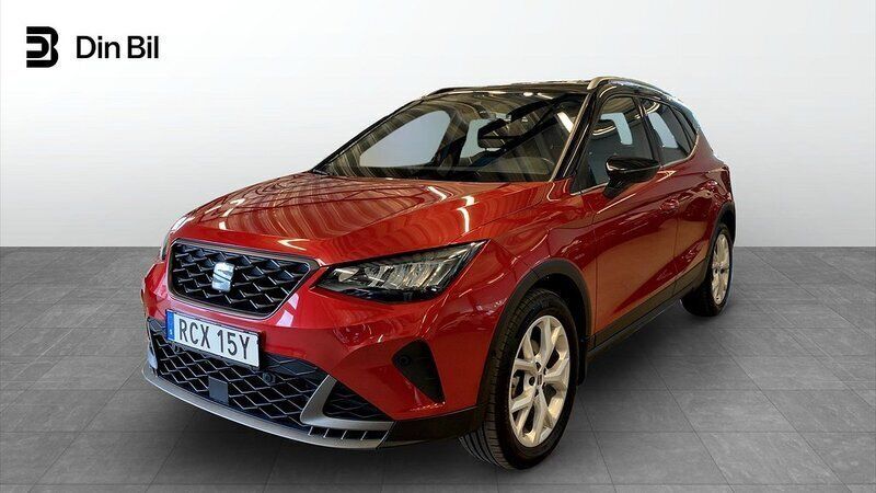Röd (desire red metallic midni) Begagnad 2022 Seat Arona FR SUV | 209 900 kr (Lite dyr) - Bild 1/4