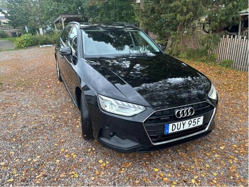 Svart Begagnad 2020 Audi A4 Kombi | 260 000 kr (Marknadspris) - Bild 1/4