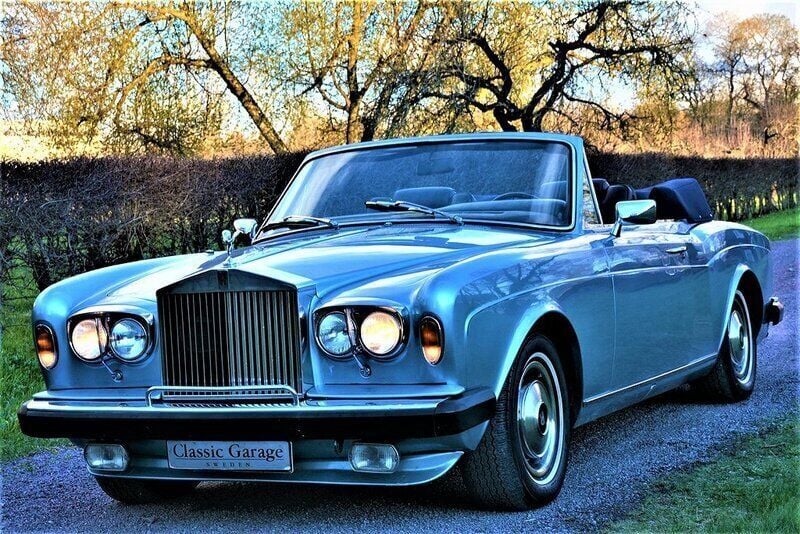 Begagnad 1982 Rolls Royce Corniche Cab | 865 000 kr - Bild 1/4